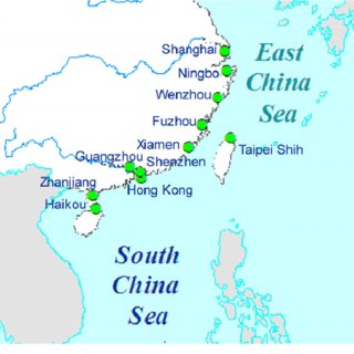 Shanghai and the southeast coast