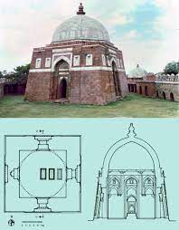 Architectural Features Tomb of Ghiyasuddin Tughlaq